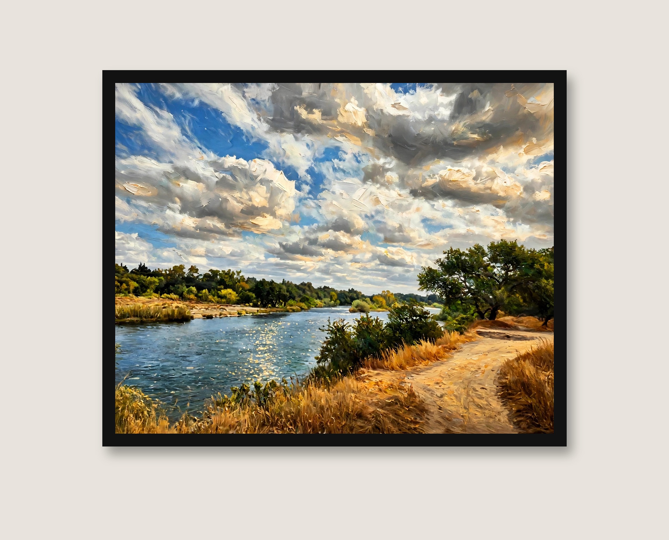 Framed preview of American River Parkway