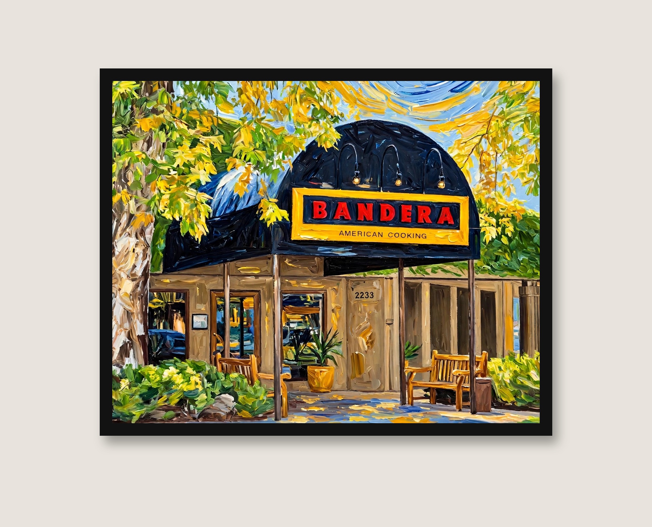 Framed preview of Bandera