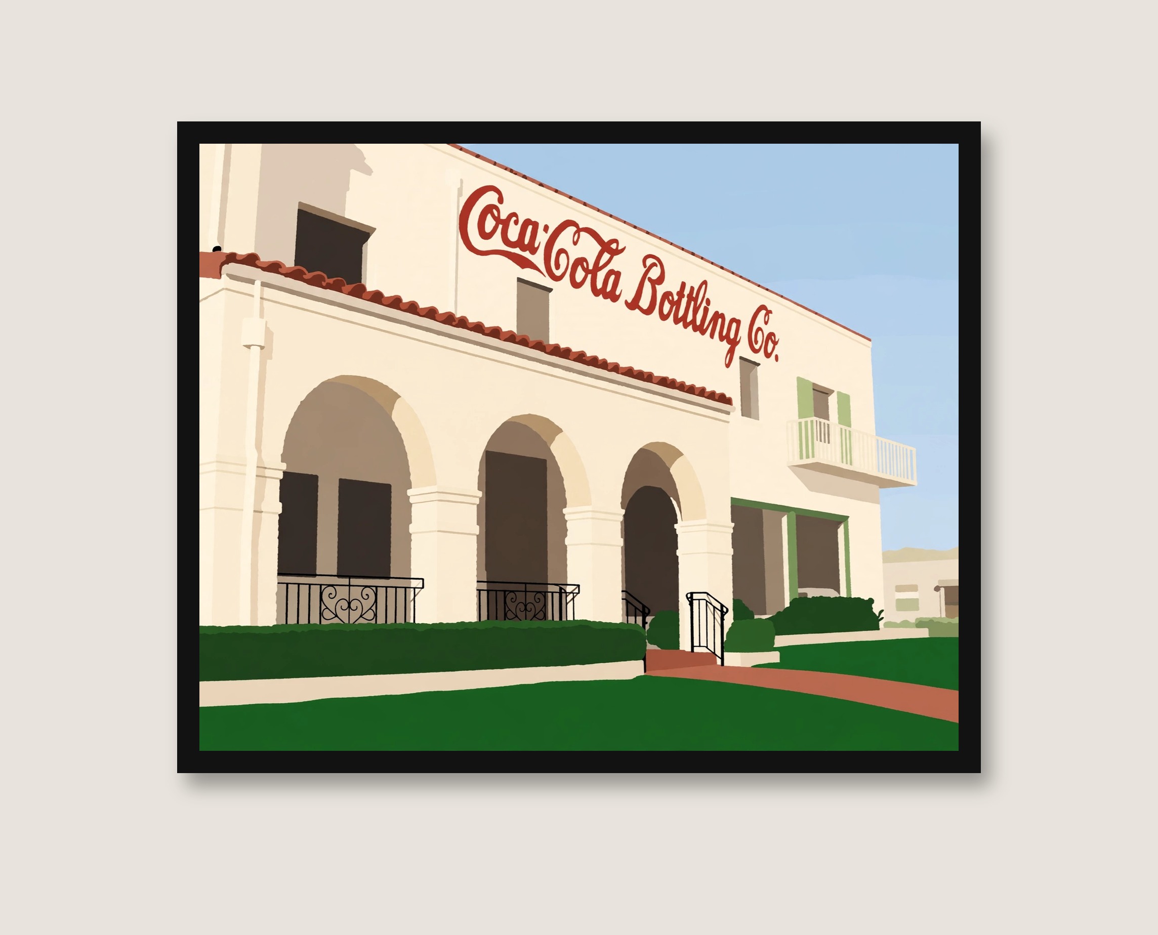 Framed preview of Coca-Cola Bottling Co.