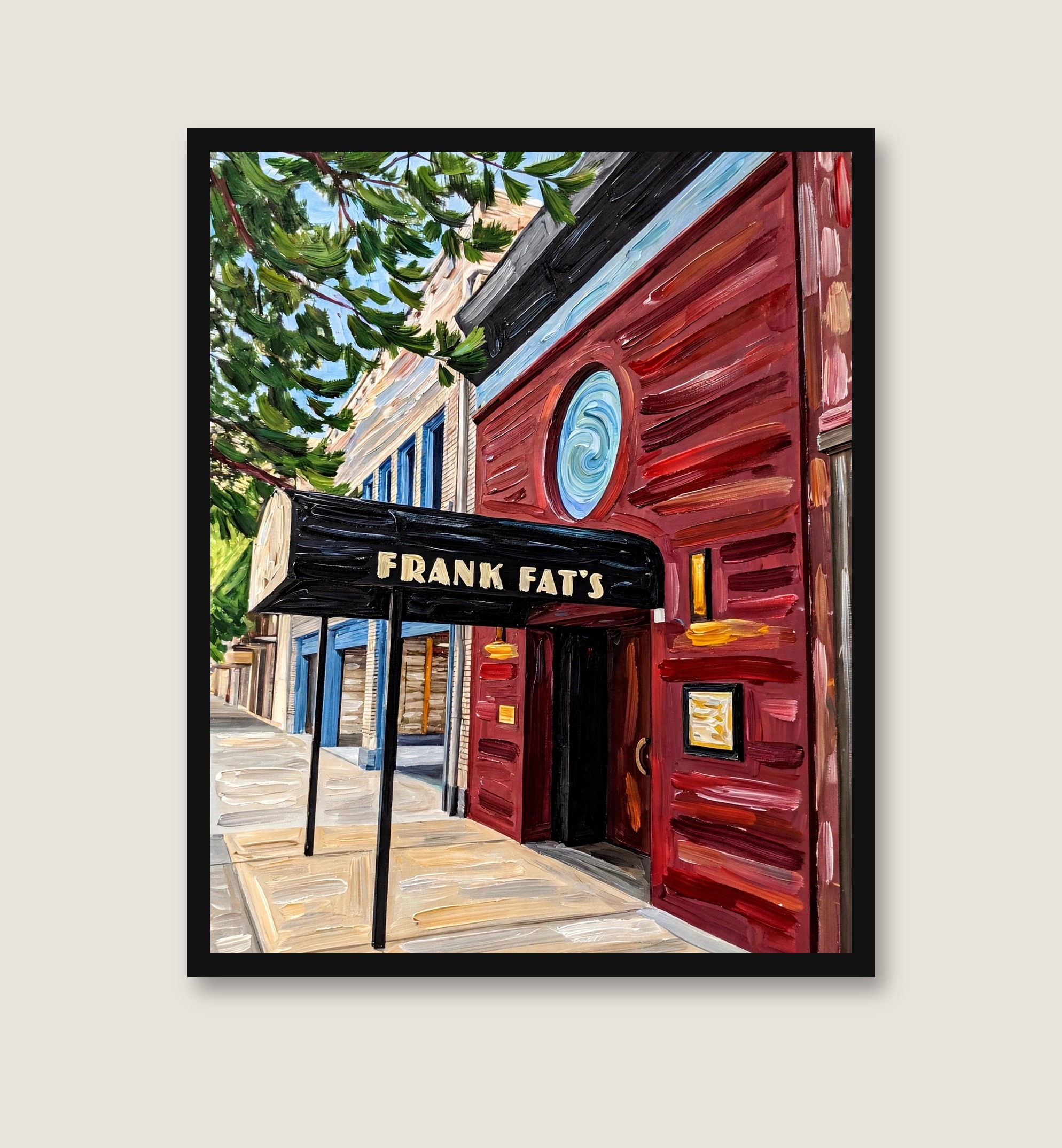 Framed preview of Frank Fat's