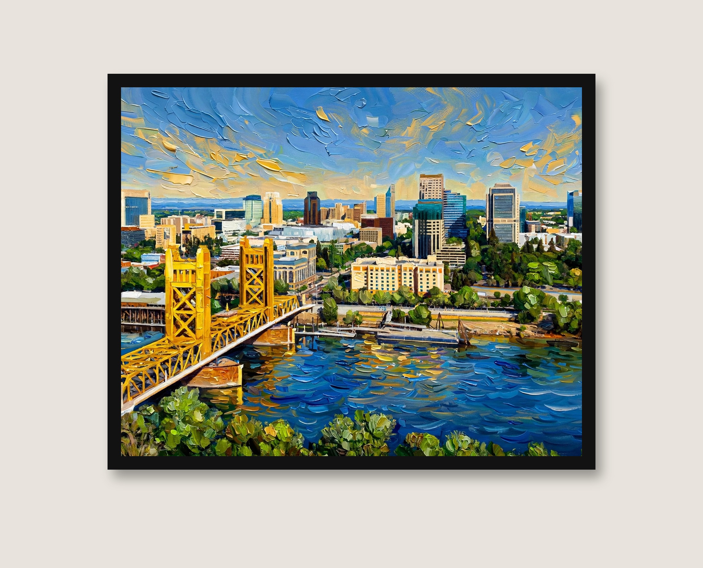 Framed preview of Tower Bridge and the Skyline